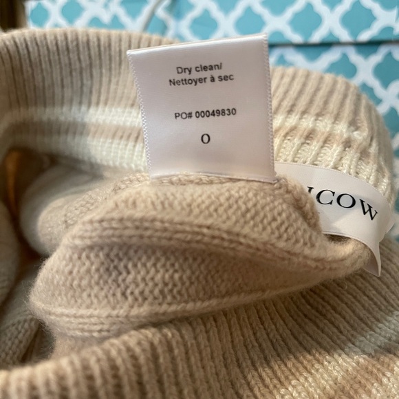 PATHCOW Paris Khaki & Cream Wool Shorts Small - Picture 4 of 8